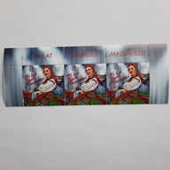 5355 ** Ark.75 lat Zespołu Mazowsze górna listwa ! / 2023