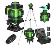 Zielony Poziom Laserowy, 4D 16 Linii Poziom Laserowy 360° Samopoziomujący