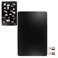 TABLICA NA MAGNESY DO BIURA DOMU MATOWA 80x50, czarna