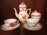 Herend Węgry zestaw porcelanowy do kawy tete a tete