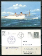 K24245)Statek Pasazerski: SS Homeric, wyslany 1962