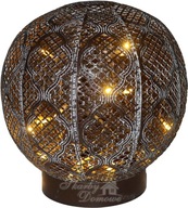 Piękny Lampion Lampa ażurowe oświetlenie LED 