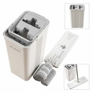 Mop JOYMOOP Wiadro 2-Komorowe 360 stopni Zestaw 3 Wkładów