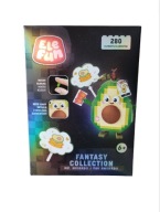 Klocki Elefun Fantasy Collection Pan Awokado 280 el. Micro Klocki 3D 6+