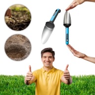 ŁOPATKA SZEROKA PLASTIKOWA OGRODOWA MAŁA ŁOPATA WYGODNA TRWAŁA DO SADZENIA