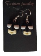 KOLCZYKI Z MODELINY BATMAN LEGO NOWY! MINIATURKA