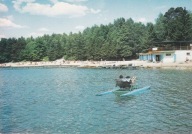 PIŁA - JEZIORO PŁOTKI - OŚRODEK WYPOCZYNKOWY - ROWER WODNY