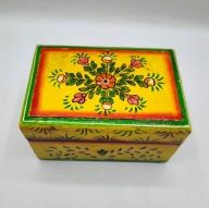 STARA babcina szkatułka na skarby Indie SHEKHAWATI