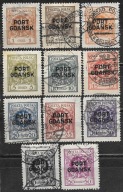 $ROCZNIK 1925 PORT GDAŃSK Fi 1-11 kas. WYDANIE PRZEDRUKOWE