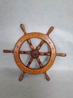 DREWNIANE DEKORACYJNE KOŁO STEROWE