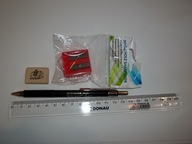 ZESTAW PRZYBORY SZKOLNE GEOMETRYCZNE 4SZT