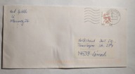 Koperta z obiegu. Kasownik. .04332