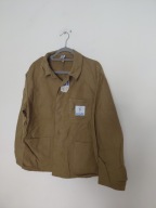 Brązowa, męska kurtka robocza BHP do warsztatu 54