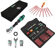 ZESTAW NARZĘDZI PRECYZYJNYCH Wera KK W1 35 el. Grzechotka Bity Uchwyt VDE