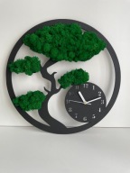 Zegar z chrobotkiem, prezent - 40cm