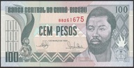 Gwinea-Bissau 100 pesos 1990 - stan bankowy UNC