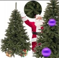 GĘSTA CHOINKA SZTUCZNA JAK ŻYWA ŚWIERK KAUKASKI 220 CM POLSKA PRODUKCJA