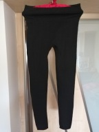 LEGGINSY CZARNE OCIEPLANE R.M/L