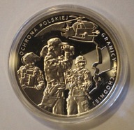 10 zł 2022 Ochrona Polskiej Granicy Wschodniej CERTYFIKAT, ETUI + 2 FOLDERY