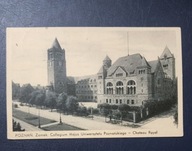 POCZTÓWKA POZNAŃ ZAMEK ZE STEMPELKIEM DOPŁATY "T" 1939 OBIEG STAN DOBRY