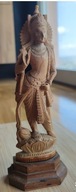 Figurka - hinduskie bóstwo - 22 cm - drewno tekowe