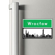 MAGNES TURYSTYCZNY Z PANORAMĄ WROCŁAW – PAMIĄTKA NA LODÓWKĘ