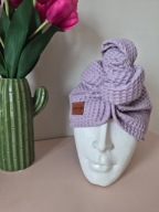 Turban wafelkowy do włosów 100% bawełna | ręcznie robiony | szybkoschnący