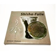 FOLIA ALUMINIOWA do Fajki Wodnej Shisha 50szt