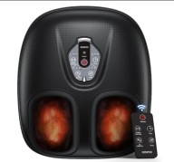 RENPHO Maszyna do masażu stóp z ogrzewaniem, zapalenie powięzi podeszwowej