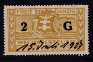 Gdańsk , opłaty fiskalne, wekslowe 2 Guldeny, revenue,