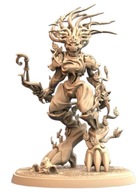 Verdant Treeman Dryad Driada Drzewiec Wojownik C RPG Druk3D