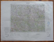 ŁÓDŹ (PIOTRKÓW), MAPA 1933, Arkusz Q 52