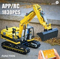 zestaw klocków mould king koparka 1830el.