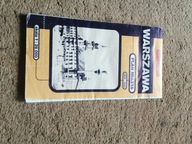 Warszawa stary plan miasta autobusy tramwaje