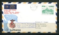 A54936)Lufthansa - FFC 1968 Frankfurt - La Paz
