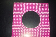 Okładka płyty winylowej singiel standardowa malinowa