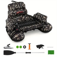 Belly boat ponton 1 osobowy belybołt pływające siedzenie pojemne zestaw