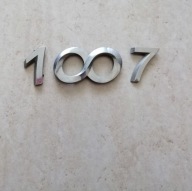 Emblemat Napis Peugeot 1007