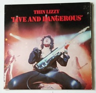 THIN LIZZY - live And Dangerous 1st UK Pr Ex 2Lp 309