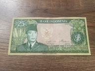 Indonezja - 25 rupii - 1960 - rzadki
