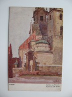 RYSZARD WILTSCH KRAKÓW KATEDRA NA WAWELU przedwojenna POCZTÓWKA