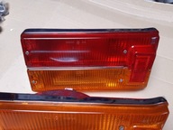 Lampy Tył Tylne Lewa Prawa OEM Metal Chrom Uszczelki FIAT FSO 125P