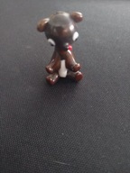 Piękny szklany miś, 4,3cm (A132)