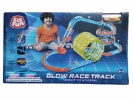 Świecący tor wyścigowy Glow Race Track 360° akrobacje elektryczne autko 6+