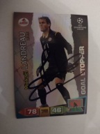 Karta panini autograf Lille Mickael Landreau Champions League 2011/2012