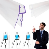 USZCZELKA 1M DOLNA DO DRZWI KABINY PRYSZNICOWEJ 4-6MM 100CM | AQUAPARTS