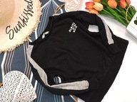 Cubus - czarna bluza , szary lampas r 98/104