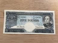 Australia - 5 funtów - bardzo rzadki