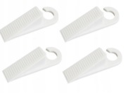 Klin Do Drzwi obojnik blokada stoper drzwiowy biały silikonowy z uchwytem