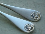 # Piękne posrebrzane łyżki do zupy #